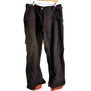 B by Burton Womens Black Roosevelt Adjustable‎ Snowboard Pants Size L